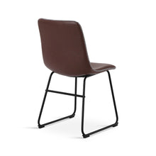 Load image into Gallery viewer, Grayson PU Leather Dining Chair - Set of 2 - Brown