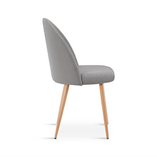 Load image into Gallery viewer, Wyatt Linen Dining Chair - Set of 2 - Light Grey