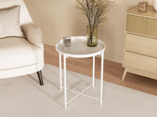 Load image into Gallery viewer, Xenia Round Coffee Table - White
