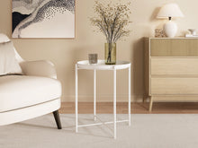 Load image into Gallery viewer, Xenia Round Coffee Table - White