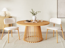 Load image into Gallery viewer, Round Dining Table 140 x 75cm - Oak
